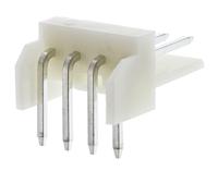 171826-4 TE Connectivity EI Series Right Angle Through Hole PCB Header, 4 Contact(s), 2.5 mm Pitch, 1 Row, Shrouded