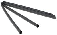 htat-123-0-stk TE Connectivity Adhesive Lined Heat Shrink Tubing, Black 12mm Sleeve Dia. x 1.2m Length 4:1 Ratio, HTAT Series