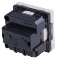 5-720-21 Legrand Arteor White 1 Gang Plug Socket, 16A, Type E - French, Indoor Use