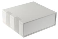 504-754 RS PRO Grey ABS Desktop Enclosure, 250 x 275 x 100mm