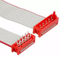 2205071-3 TE Connectivity Micro-MaTch Series Flat Ribbon Cable, 10-Way, 1.27mm Pitch, 200.5mm Length, Micro-MaTch IDC to