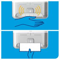 551100 Tork Plastic White Wall Mounting Paper Towel Dispenser, 206mm x 368mm x 331mm