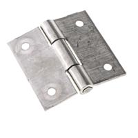 726-4125 RS PRO Stainless Steel Butt Hinge, Screw Fixing, 50mm x 50mm x 2mm