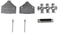 mhdm25-dm25p-k MH Connectors MHDM 25 Way D-sub Connector