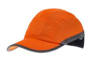 144-3289 Portwest Orange Long Bump Cap, Mesh Protective Material