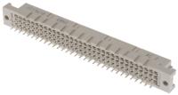 284308-284308-e ERNI 96 Way 2.54mm Pitch, Type C Class C2, 3 Row, Straight DIN 41612 Connector, Socket