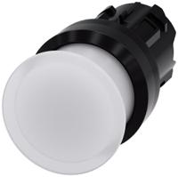 3su1001-1ad60-0aa0 Siemens SIRIUS ACT 3SU10 Series White Momentary Push Button Head, 22mm Cutout, IP66, IP67, IP69K