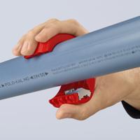 90-22-10-bk Knipex BiX® Pipe Cutter 16 → 50 mm, Cuts Plastic