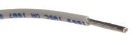 3057-wh001 Alpha Wire Hook-up Wire PVC Series White 1.32 mm² Hook Up Wire, 16 AWG, 26/0.25 mm, 305m, PVC Insulation, 3057 WH001