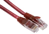 557-111 RS PRO, 0.5m Cat6, Red RJ45 to Male RJ45 Male, U/UTP Unshielded, Terminated PVC Sheath