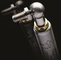 sxy8a6a600003 Camloc Stainless Steel Gas Strut, with Ball & Socket Joint, 364.0mm Extended Length, 150.0mm Stroke Length
