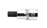 192-3786 RS PRO 1/2 in Drive Bit Socket, Hex Bit, 5mm, 55 mm Overall Length