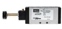 p2lax511esnddn Parker 5/2 Pneumatic Solenoid Valve - Solenoid/Spring G 1/8 Viking Xtreme Series