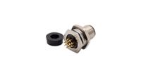 rnd-205-01187 RND Connector, 8 Contacts, Panel, M12 Connector, Plug, Male, IP67, RND 205 Series