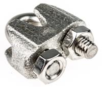 183-5891 RS PRO Stainless Steel 3mm Diameter Wire Rope Clamp