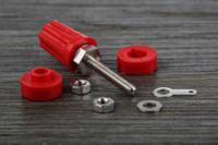 423-239 RS PRO 16A, Red Binding Post With Brass Contacts and Nickel Plated