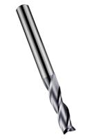 s93340 Dormer End Mill, 4mm Cutter, Solid Carbide, 4 mm Shank, 14mm Cut Length