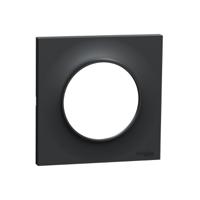 s540702 Schneider Electric Black 1 Gang Cover