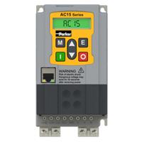 15g-41-0020-bf Parker Variable Speed Drive, 0.75 kW, 3 Phase, 480 V ac, 2 A, AC15 Series