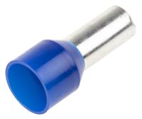 513-2663 RS PRO Insulated Crimp Bootlace Ferrule, 12mm Pin Length, 5.8mm Pin Diameter, 16mm² Wire Size, Blue