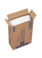 6947 Aquarius White Plastic Toilet Roll Dispenser, 300mm x 470mm x 130mm