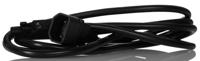 7859020 Rittal Straight Straight IEC C18 Power Cord, 2mDK
