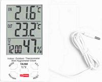 196-8736 RS PRO TA298 Hygrometer, ±5 %RH Accuracy, 99%RH Max