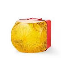 874167313 AUER Signal Q Series Series Yellow Multiple Effect Beacon, 230 → 240 V, Tube Mounted, LED Bulb, IP66