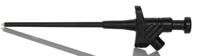 930113100 Hirschmann Test & Measurement Black Grabber Clip with Pincers, 4A, 60V dc, 4mm Socket