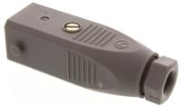 930620106-stas-2 Hirschmann, ST IP54 Grey Cable Mount 2P Industrial Power Plug, Rated At 16A, 250 V