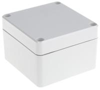pc-080806-enclosure Fibox Grey Polycarbonate Enclosure, IP66, IP67, 82 x 80 x 55mm