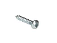 287-4071 RS PRO Bright Zinc Plated Steel Pan Head Self Tapping Screw, N°4 x 5/8in Long 16mm Long