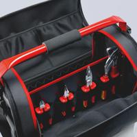 00-21-08-le Knipex Reinforced Polyester Fabric Tool Bag with Shoulder Strap 300mm x 480mm x 380mm