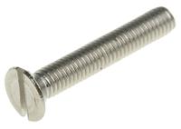 158-3483 RS PRO Slot M5 Countersunk A4 316 Stainless Steel Machine Screws DIN 963 x 30.0mm