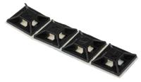 811-1723 RS PRO Self Adhesive Black Cable Tie Mount 12.5 mm x 12.5mm, 3.2mm Max. Cable Tie Width