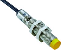 ime2s12-04n4dw2 SICK IME2S Series Non-Flush Inductive Non-Contact Safety Switch, 24V dc, Nickel Plated Brass Housing, 2NO, Cable
