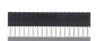 ssw-118-01-t-d Samtec SSW Series Straight Through Hole Mount PCB Socket, 36-Contact, 2-Row, 2.54mm Pitch, Solder Termination