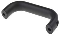 237-439 RS PRO Black Aluminium Handle 53 mm Height, 26mm Width, 130mm Length