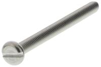130-656 RS PRO Slot M4 Pan A2 304 Stainless Steel Machine Screws DIN 85 x 50.0mm