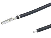 2261972124 Molex Female Mini-Fit to Pigtail Pre-Crimped Lead, 300mm, 20AWG, Black