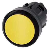 3su1000-0aa30-0aa0 Siemens SIRIUS ACT Series Yellow Latching Push Button, 22mm Cutout, IP66, IP67, IP69K