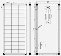 psm-12v-100w Seeit 100W Photovoltaic Solar Panel solar panel
