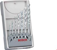 2607017035 Bosch 7-Piece for Multi-Material, 8mm Max, 3mm Min, Steel Bits