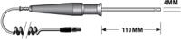 204-8383 RS PRO PT100 Perforated Air Temperature Probe, 110mm Length, 4mm Diameter, 500 °C Max