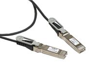 2821222-3 TE ConnectivitySFP28, 1m, Black SFP28 to Male SFP28 Male Shielded, Terminated PVC Sheath