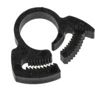 291-600 RS PRO Nylon  Snap Grip Hose Clamp, 1.5mm Band Width, 9.2 → 10.8mm ID