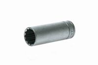 m120621-c Teng Tools 1/2 in Drive 21mm Deep Socket, 12 point, 79 mm Overall Length