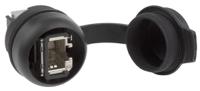 1018790000 Weidmuller 2-Port RJ45 Coupler, Cat6a, STP