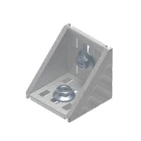 3842523553 Bosch Rexroth M8 Mounting Bracket, Connecting Component, Strut Profile 60 mm, Groove Size 10mm
