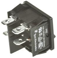 1634200-3 TE Connectivity DPST, On-Off Rocker Switch Panel Mount